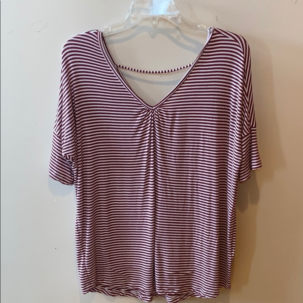 Downeast Outfitters V-neck Blouse